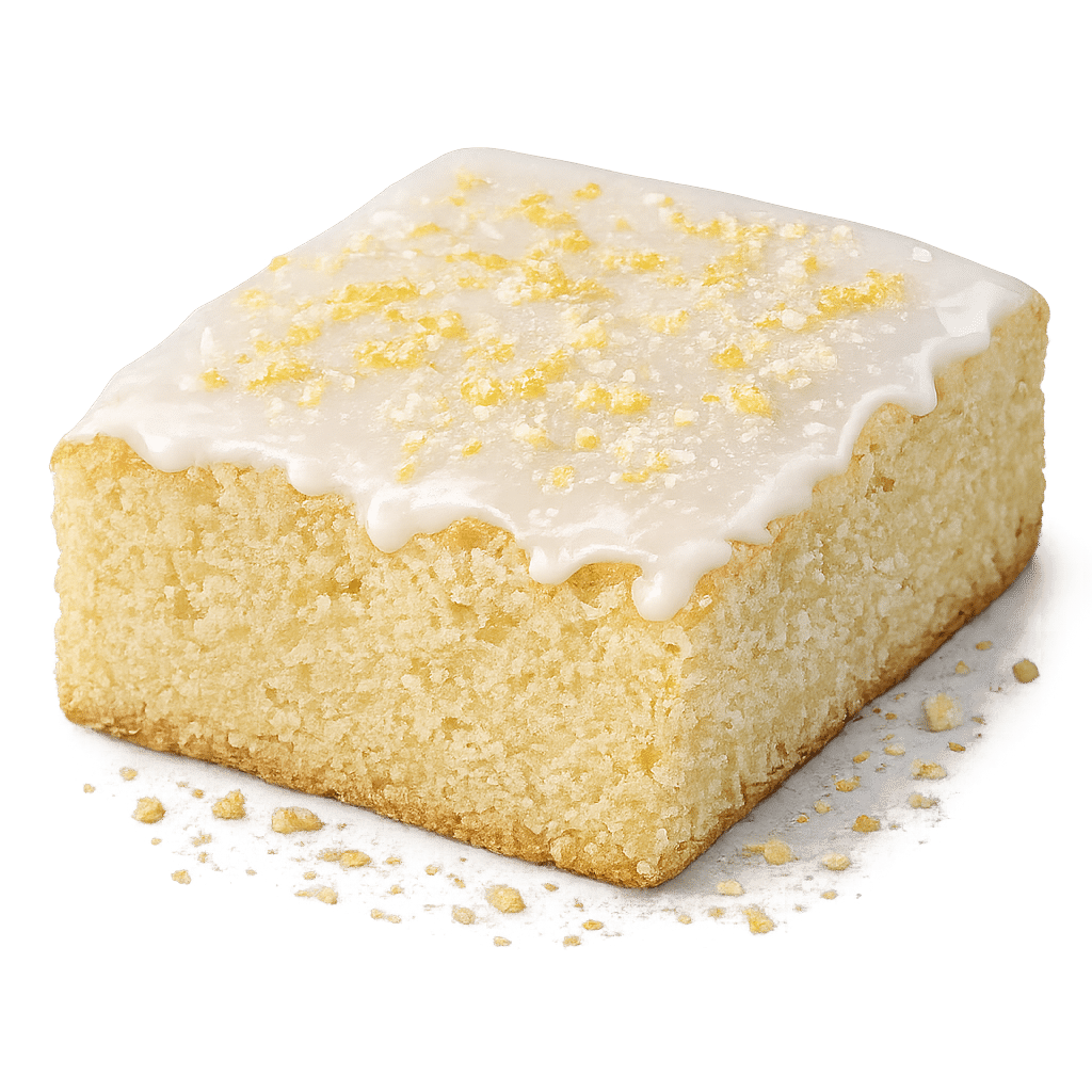 Zitronen Brownie